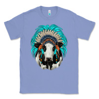 Colony Blue holstein indian headdress Classic Tee - JahusDesignShop