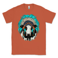 Copper holstein indian headdress Classic Tee - JahusDesignShop