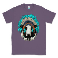 Lavender holstein indian headdress Classic Tee - JahusDesignShop