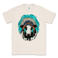 Natural holstein indian headdress Classic Tee - JahusDesignShop