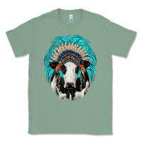 Sage holstein indian headdress Classic Tee - JahusDesignShop