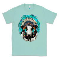 Seafoam holstein indian headdress Classic Tee - JahusDesignShop