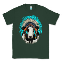 Sports Green holstein indian headdress Classic Tee - JahusDesignShop