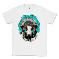White holstein indian headdress Classic Tee - JahusDesignShop