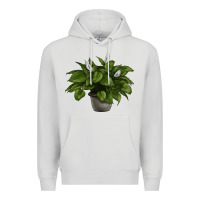 Dove Grey Peace Lily Premium Hoodie - LillyAllenDesigns