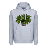 Heather Grey Peace Lily Premium Hoodie - LillyAllenDesigns