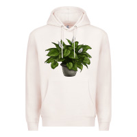 Pale Pink Peace Lily Premium Hoodie - LillyAllenDesigns
