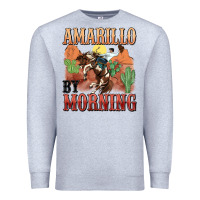 Heather Grey amarillo by morning Premium Sweatshirt - MaliasSmallBusiness