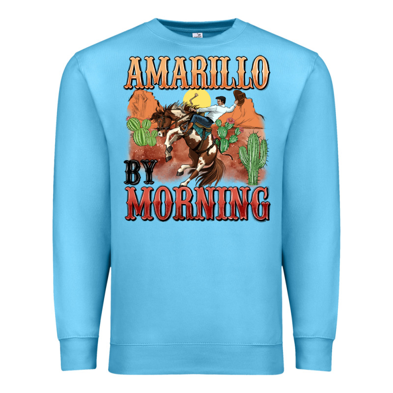 Amarillo By Morning Premium Sweatshirt by MaliasSmallBusiness | Teevron