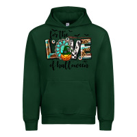 Forest Green Western For The Love of Halloween Urban Hoodie - texasbilliewilder
