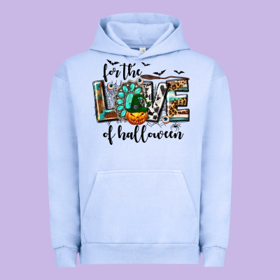 Western For The Love Of Halloween Urban Hoodie Designed By Texasbilliewilder