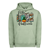 Pigment Oil Green Western For The Love of Halloween Urban Hoodie - texasbilliewilder