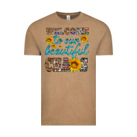 Vintage Coffee welcome to our beautiful chaos Vintage Tee - HRA Design Shop