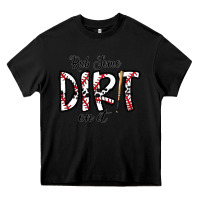 Black rub somedirt on it baseball Heavy Core Tee - CowhideDigitalArt