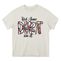 Cream rub somedirt on it baseball Heavy Core Tee - CowhideDigitalArt