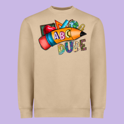 Dude Heavyweight Sweatshirt Designed By Cowhidedigitalart