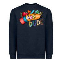 Navy dude Heavyweight Sweatshirt - CowhideDigitalArt