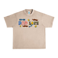 French Oak dad life  libbey glass Urban Heavy Tee - HRA Design Shop