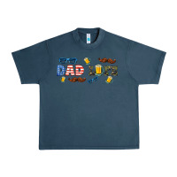 Midnight Navy dad life  libbey glass Urban Heavy Tee - HRA Design Shop