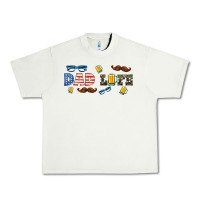 Pistachio dad life  libbey glass Urban Heavy Tee - HRA Design Shop