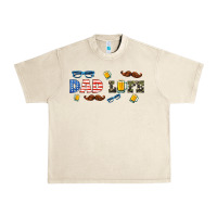 Sandshell dad life  libbey glass Urban Heavy Tee - HRA Design Shop