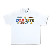 White dad life  libbey glass Urban Heavy Tee - HRA Design Shop