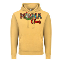 Vintage Mustard mama claus Vintage Hoodie - RanaPortraitStore