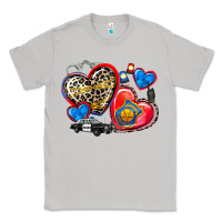 Moon Dust western leopard  police hearts Classic Tee - AdoDesignShop