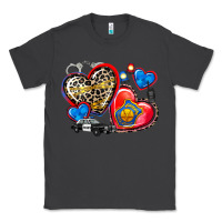Smoke western leopard  police hearts Classic Tee - AdoDesignShop