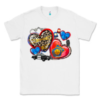 White western leopard  police hearts Classic Tee - AdoDesignShop