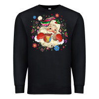 Black mexican christmas santa Premium Sweatshirt - MaliasSmallBusiness
