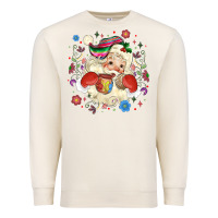 Sandshell mexican christmas santa Premium Sweatshirt - MaliasSmallBusiness