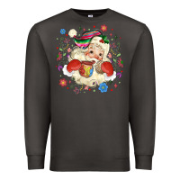 Smoke mexican christmas santa Premium Sweatshirt - MaliasSmallBusiness