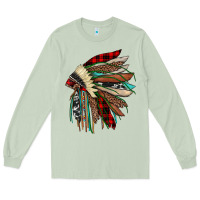 Christmas Indian Headdress Long Sleeve Tee | Teevron