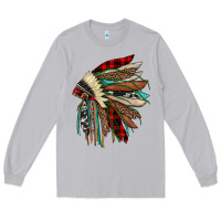 Moon Dust christmas indian headdress Long Sleeve Tee - JahusDesignShop