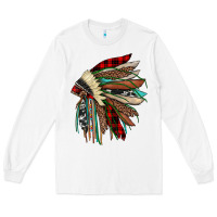 White christmas indian headdress Long Sleeve Tee - JahusDesignShop