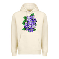 Tofu Mayflower Plant Illustrations Premium Hoodie - LillyAllenDesigns