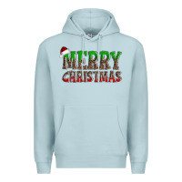 Blue Mist merry christmas Premium Hoodie - AdoDesignShop