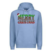 Colony Blue merry christmas Premium Hoodie - AdoDesignShop