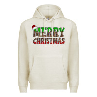 Oatmeal Heather merry christmas Premium Hoodie - AdoDesignShop