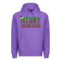 Purple merry christmas Premium Hoodie - AdoDesignShop