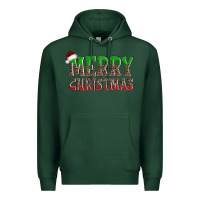Sports Green merry christmas Premium Hoodie - AdoDesignShop