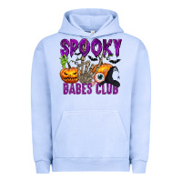 Pigment Grape Ice Spooky babes club Urban Hoodie - texasbilliewilder