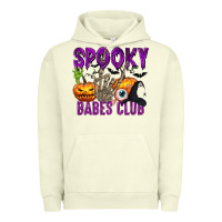 Pigment Pistachio Spooky babes club Urban Hoodie - texasbilliewilder