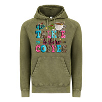 Vintage Olive no talkie before coffee Vintage Hoodie - Zillion Design Studio