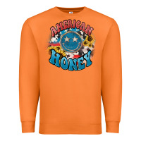 Carrot American honey smiley Premium Sweatshirt - NancyCooperArtShop