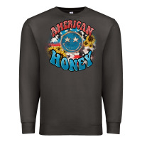 Smoke American honey smiley Premium Sweatshirt - NancyCooperArtShop