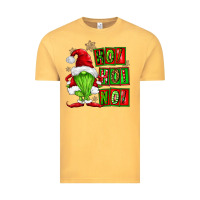 Vintage Mustard ho ho no christmas gnomes Vintage Tee - FaDigitalArtStudio