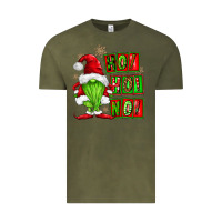 Vintage Olive ho ho no christmas gnomes Vintage Tee - FaDigitalArtStudio