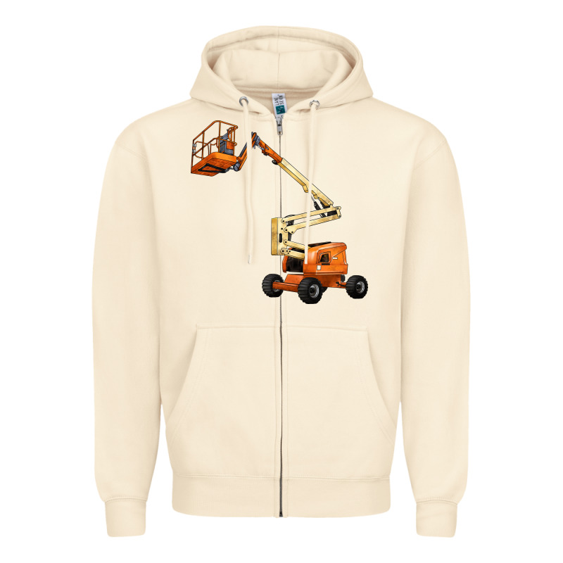 Boom Lift Zipper Hoodie by LillyAllenDesigns | Teevron